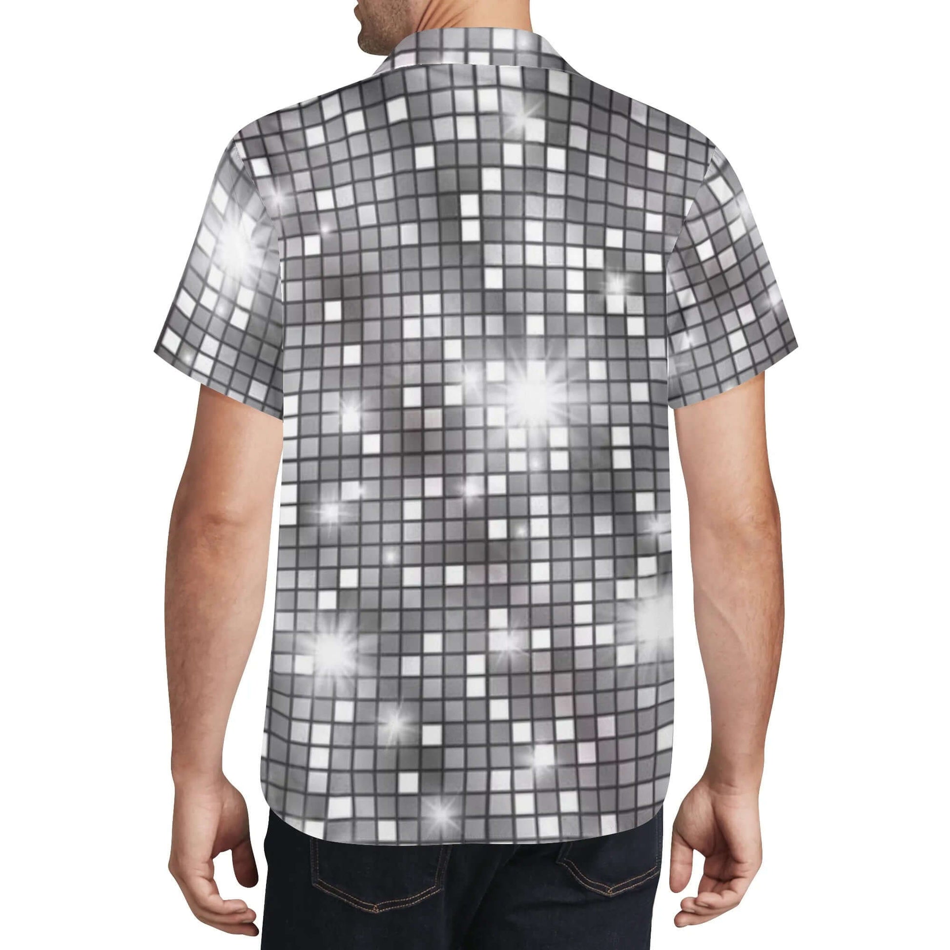 Disco Ball Hawaiian Shirt For Men