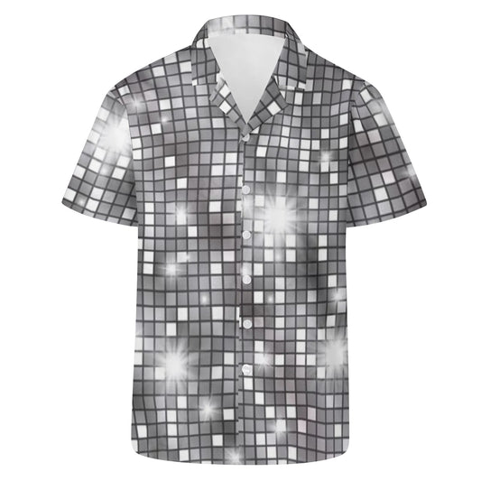 Disco Ball Hawaiian Shirt For Men