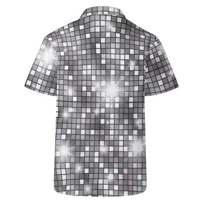 Disco Ball Hawaiian Shirt For Men