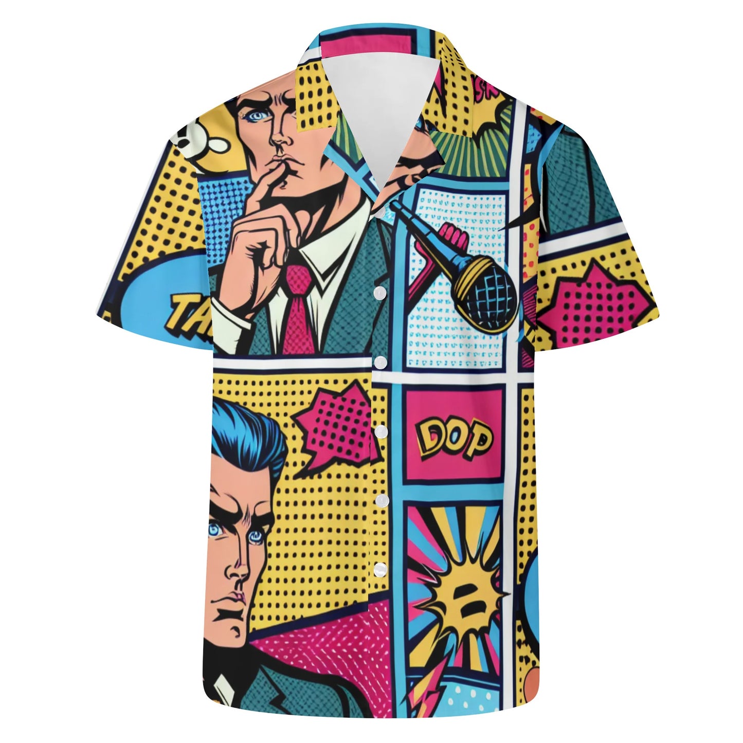 Pop Art Hawaiian Shirt For Men