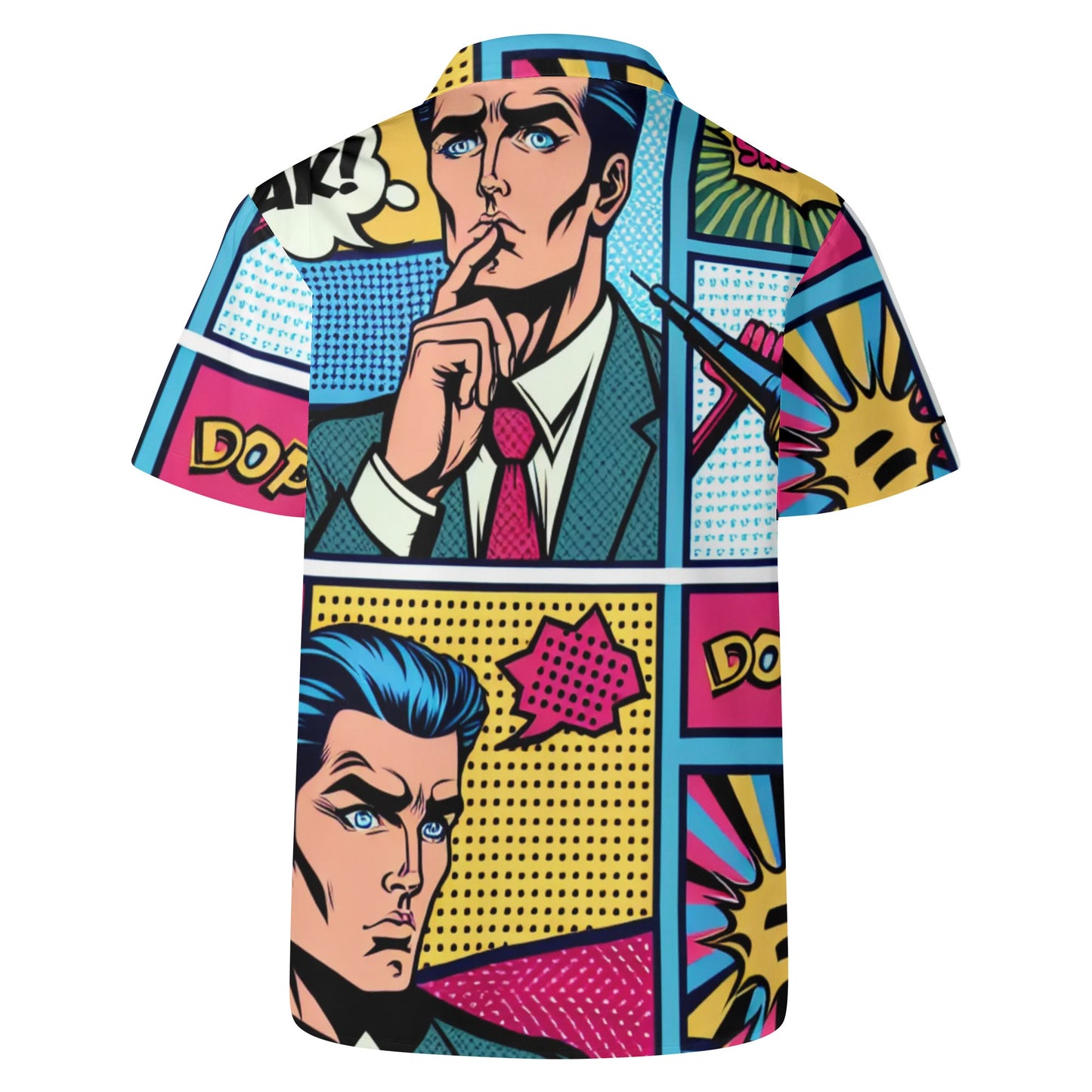 Pop Art Hawaiian Shirt For Men