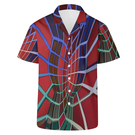 Spider Modern Art Hawaiian Shirt For Men