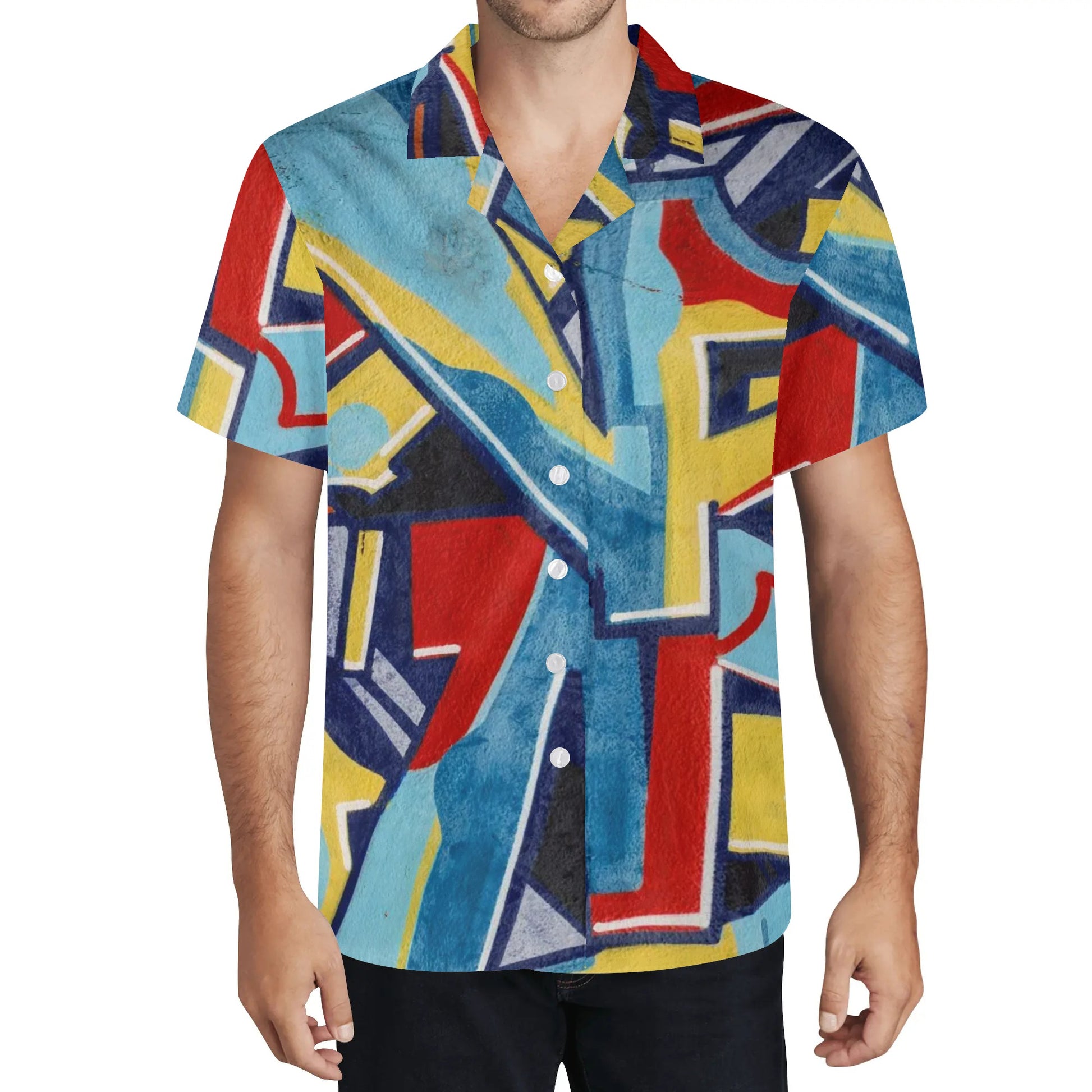 Street Art Hawaiian Shirt For Men