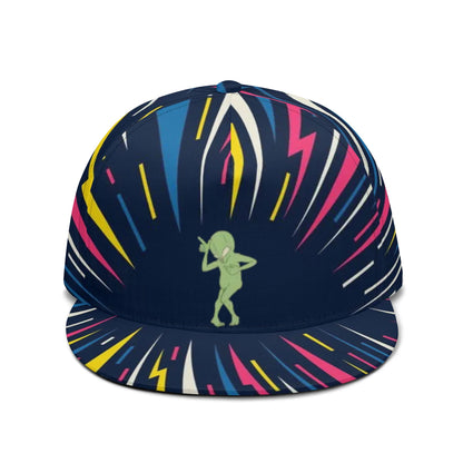 Dancing Humanoid Alien Snapback Hat