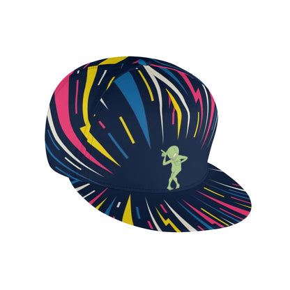 Dancing Humanoid Alien Snapback Hat