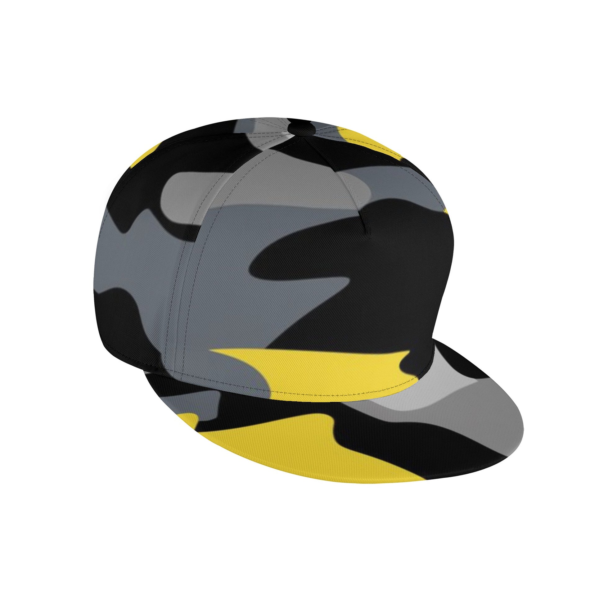 Commando Classic Snapback | Yellow Black Grey