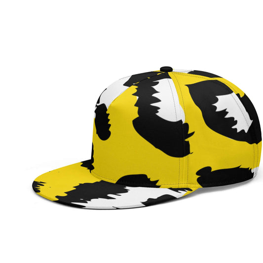 Yellow Leopard Snapback | Classic All Over Print
