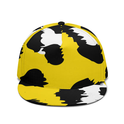 Yellow Leopard Snapback | Classic All Over Print