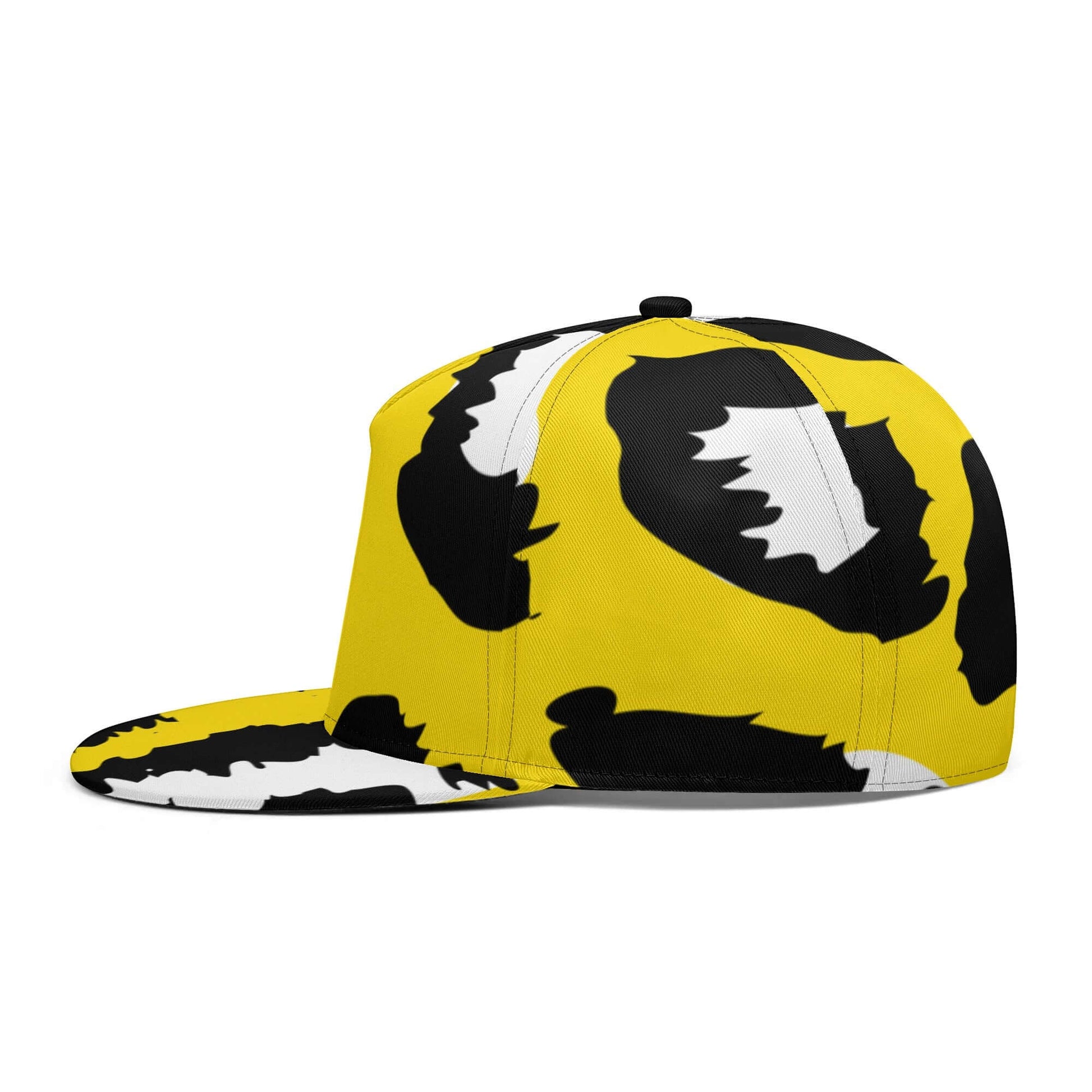 Yellow Leopard Snapback | Classic All Over Print