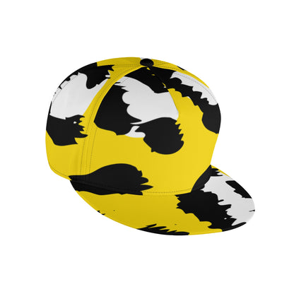 Yellow Leopard Snapback | Classic All Over Print