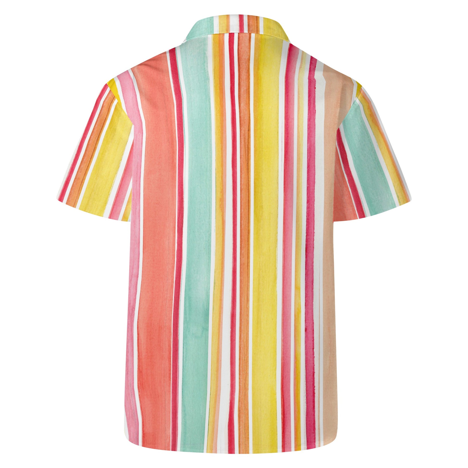 Rainbow Colors Hawaiian Shirt For Men