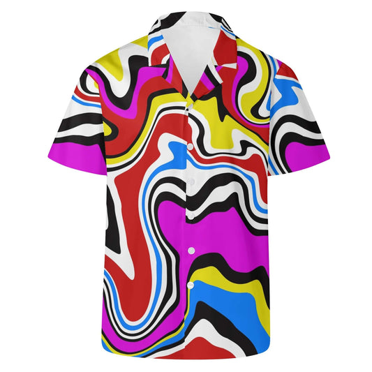 Psychedelic Rainbow Colors Hawaiian Shirt