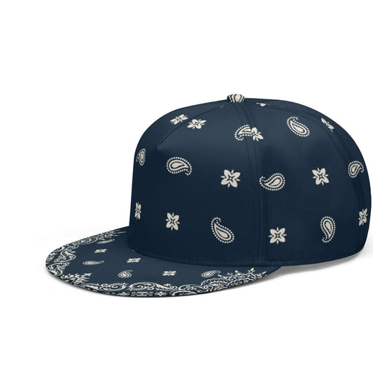 Midnight Blue Bandana Snapback | Classic Fit