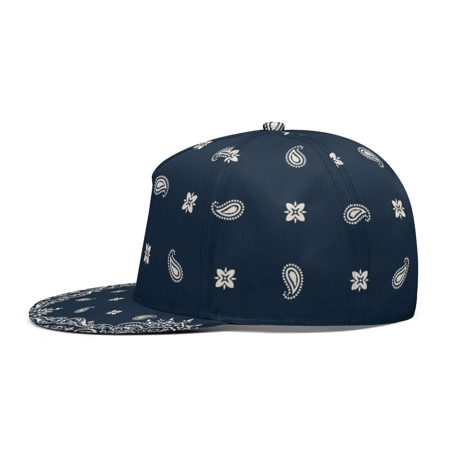 Midnight Blue Bandana Snapback | Classic Fit