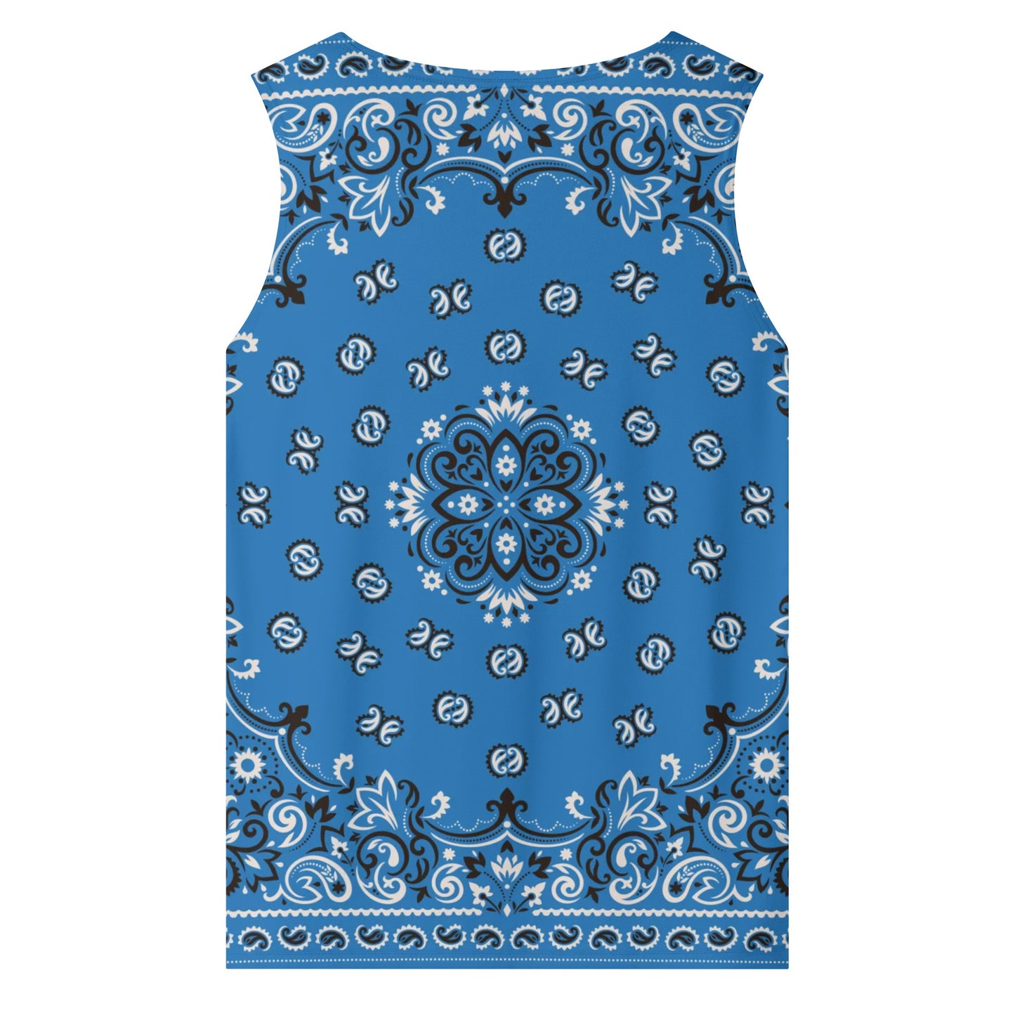 Light Blue Bandana Tank Top | Sleeveless