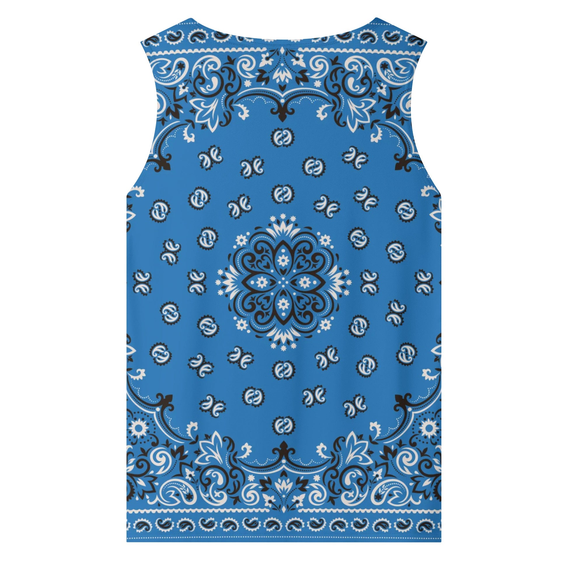 Light Blue Bandana Tank Top | Sleeveless