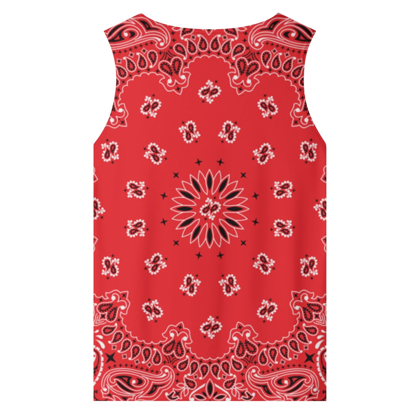 Red Bandana Tank Top | Sleeveless Shirt