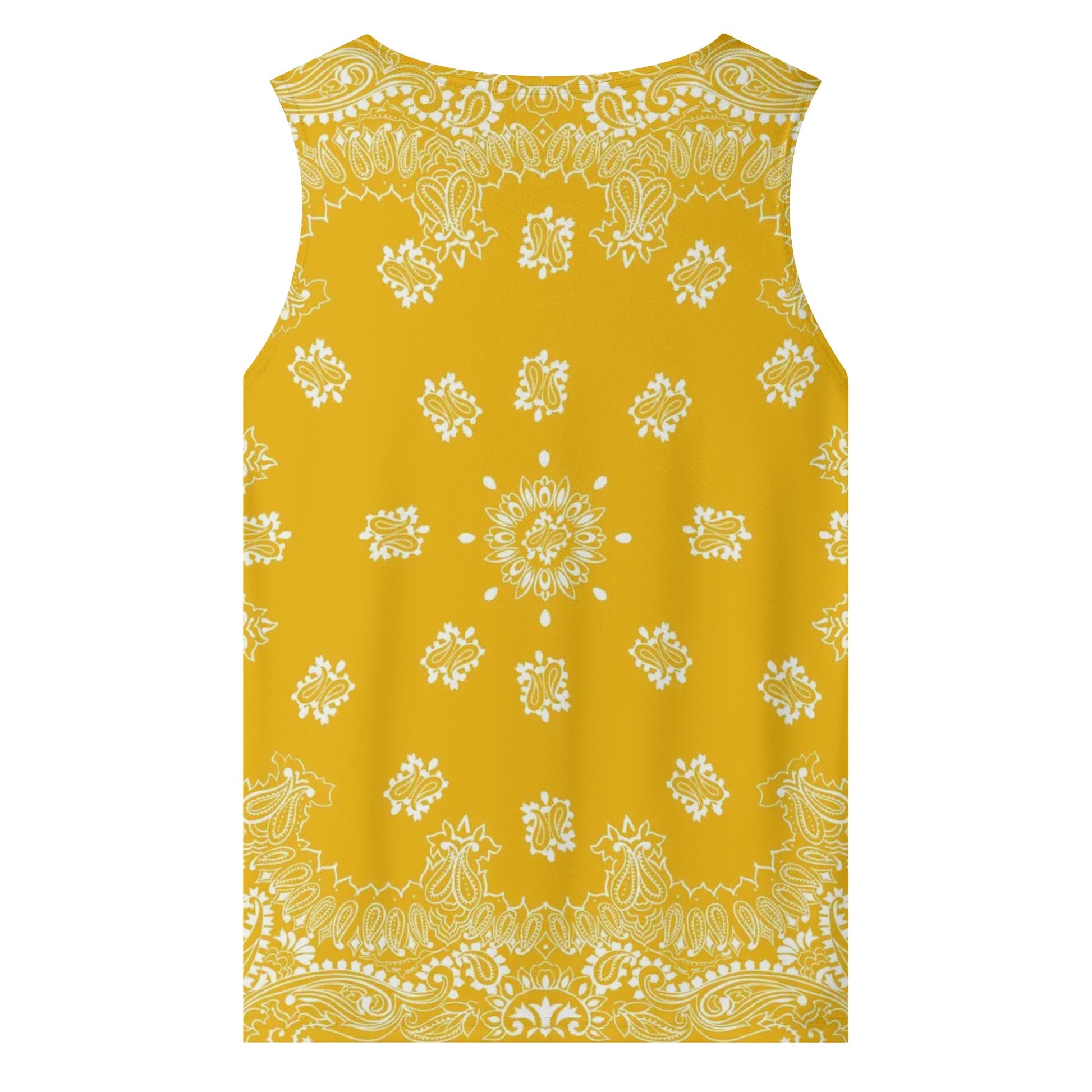 Yellow Bandana Tank Top | Sleeveless Shirt