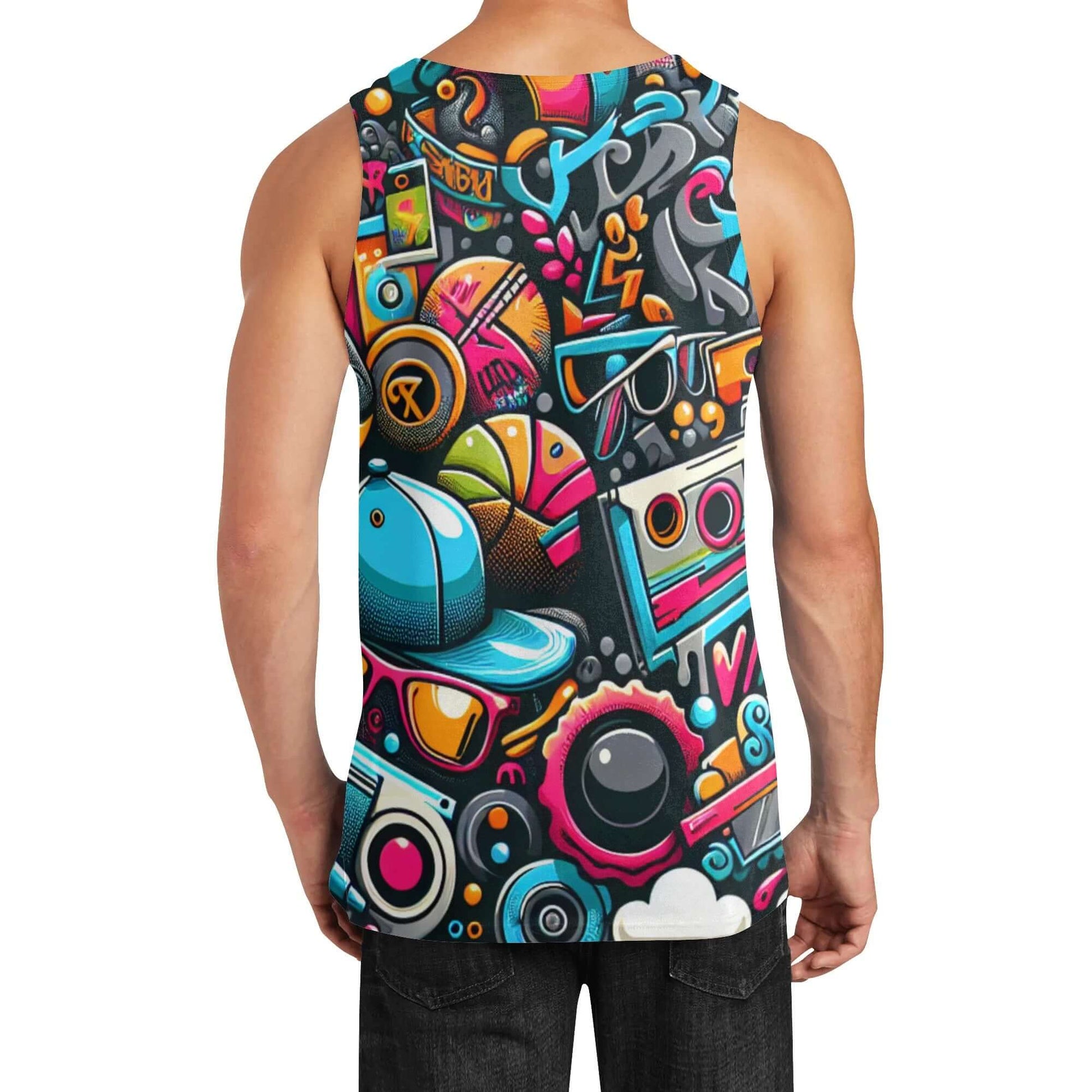 Funky Vibes | Sleeveless Tank Top