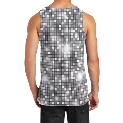 Disco Ball Sleeveless Tank Top