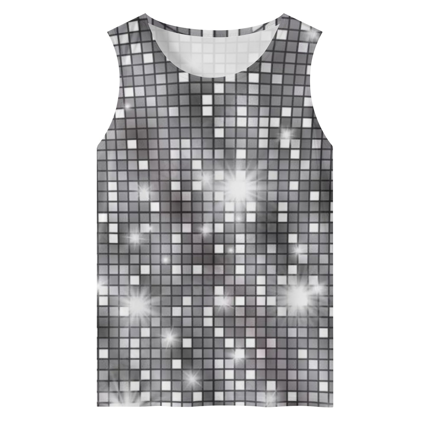 Disco Ball Sleeveless Tank Top