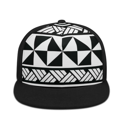 Tribal Hip-hop Hat | Polynesian Pattern
