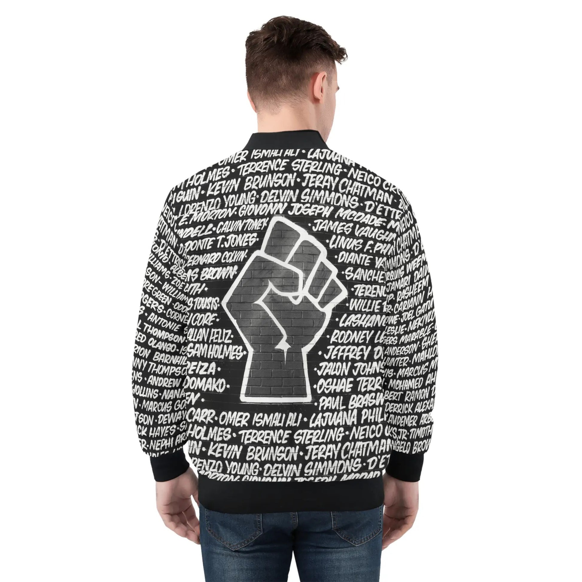 Power To The People Bomber Jacket