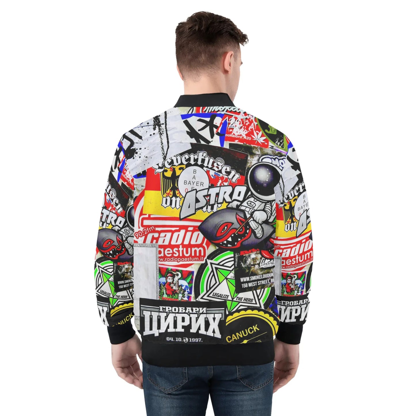 Streetwear Bomber Jacket | Funky Artwork