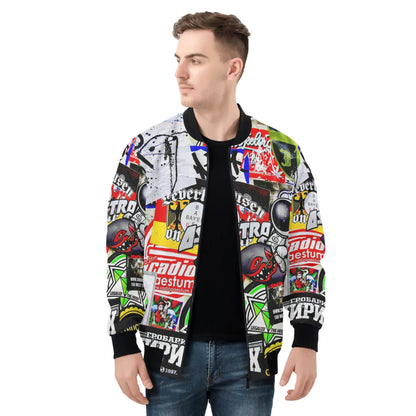 Streetwear Bomber Jacket | Funky Artwork