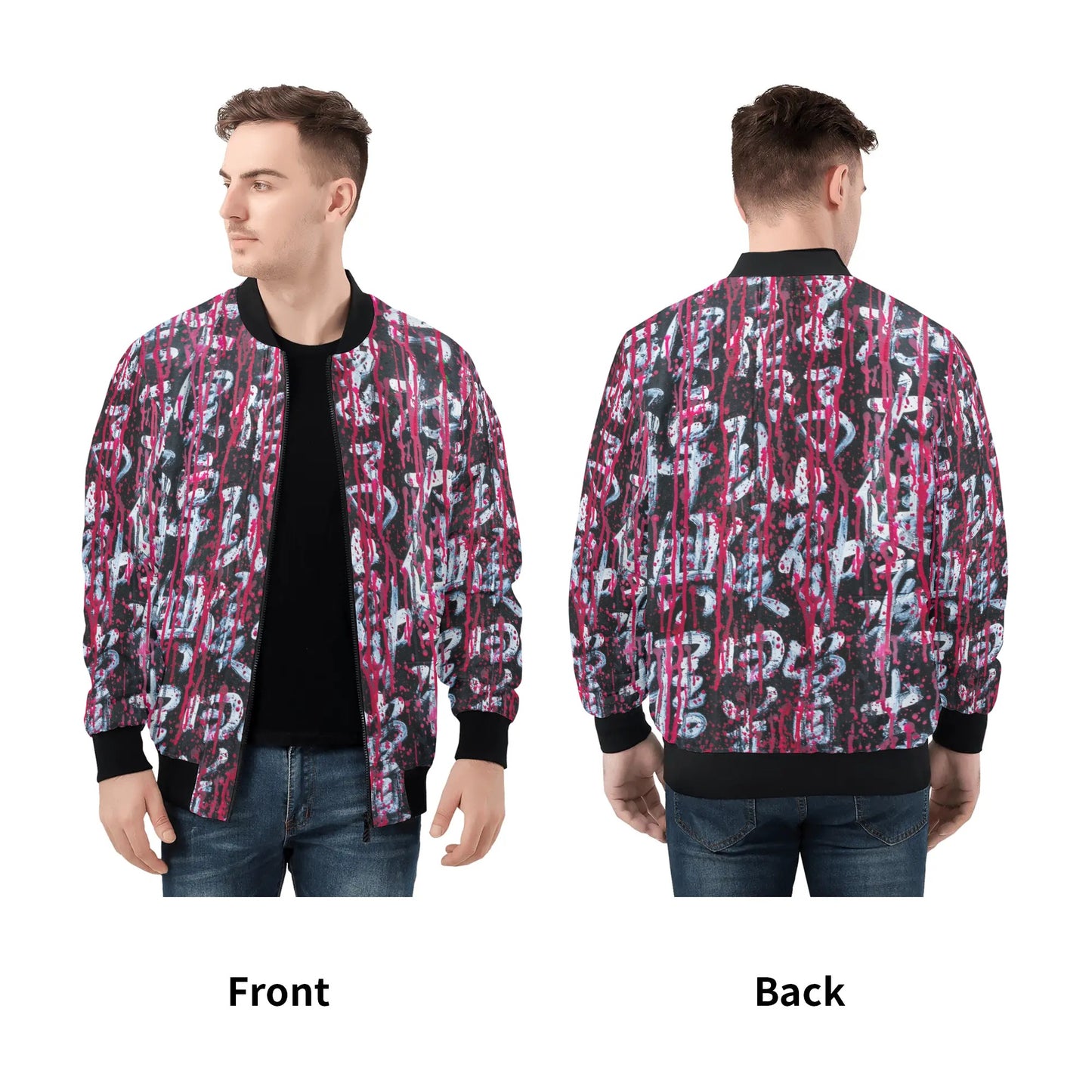 Japanese Bomber Jacket | Funky Artwork