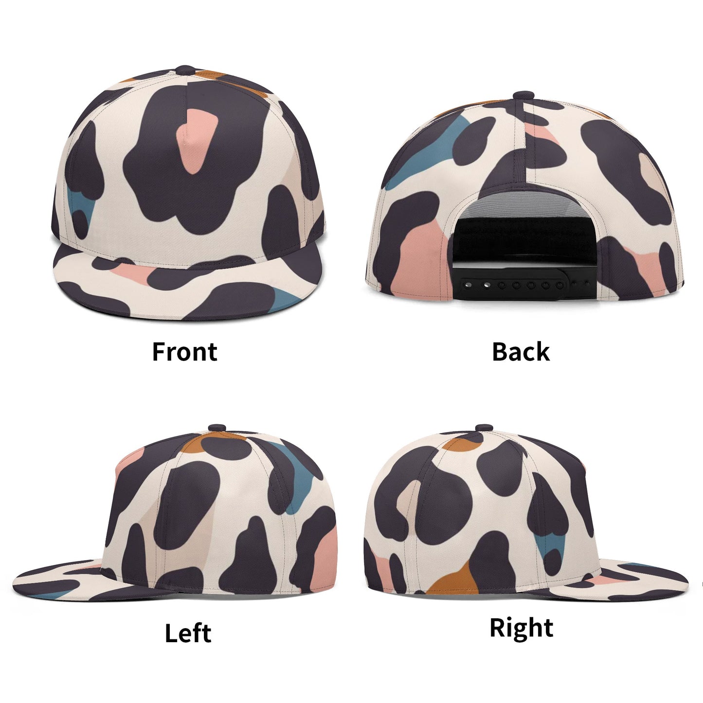 Leopard Snapback | Classic Fit All Over Print