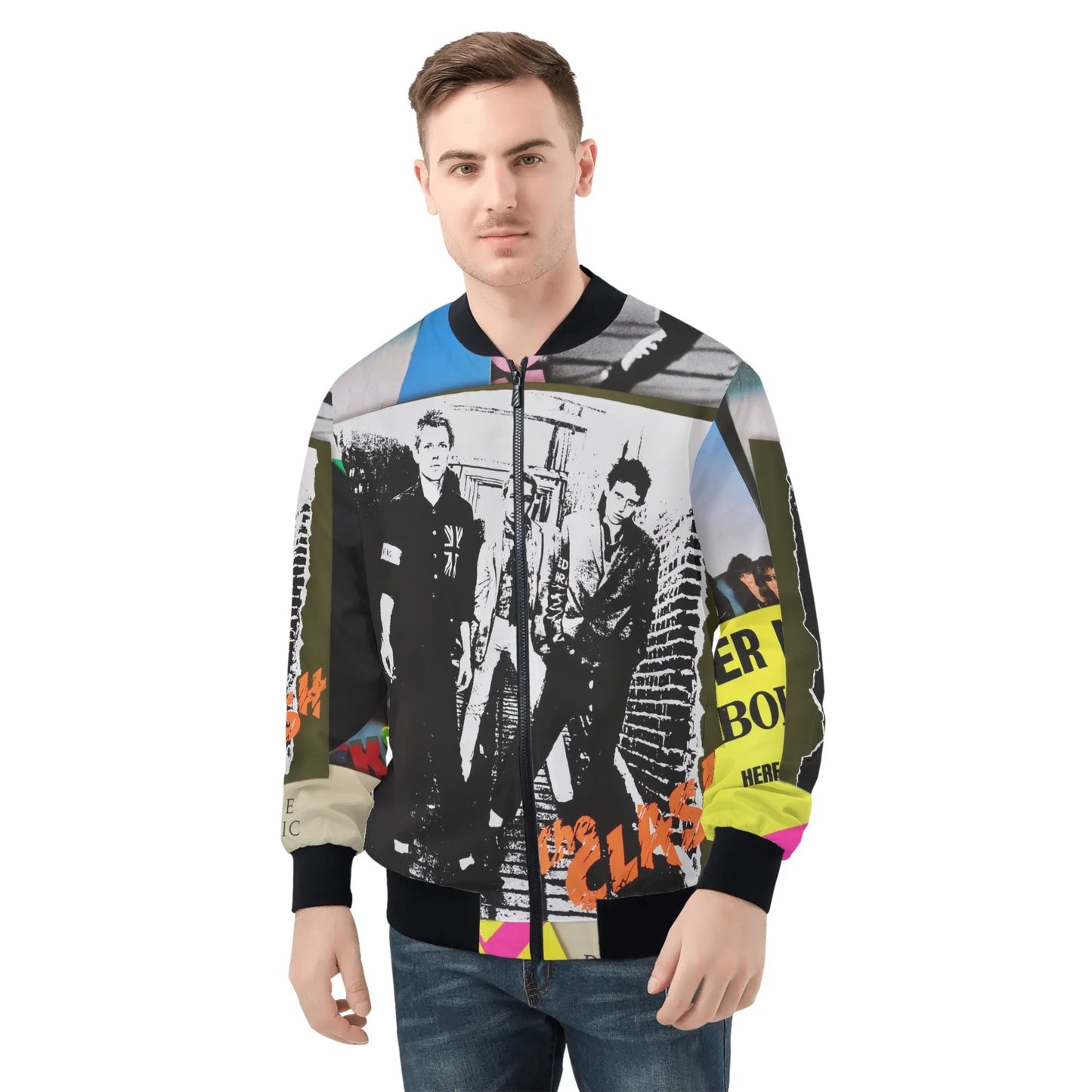 Punk Rock Bomber Jacket | The Clash