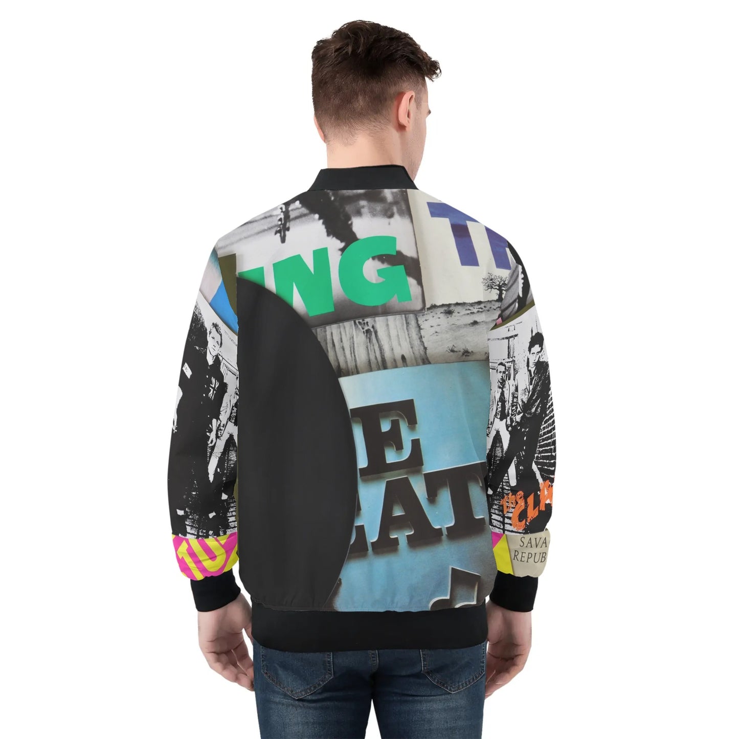 Punk Rock Bomber Jacket | The Clash