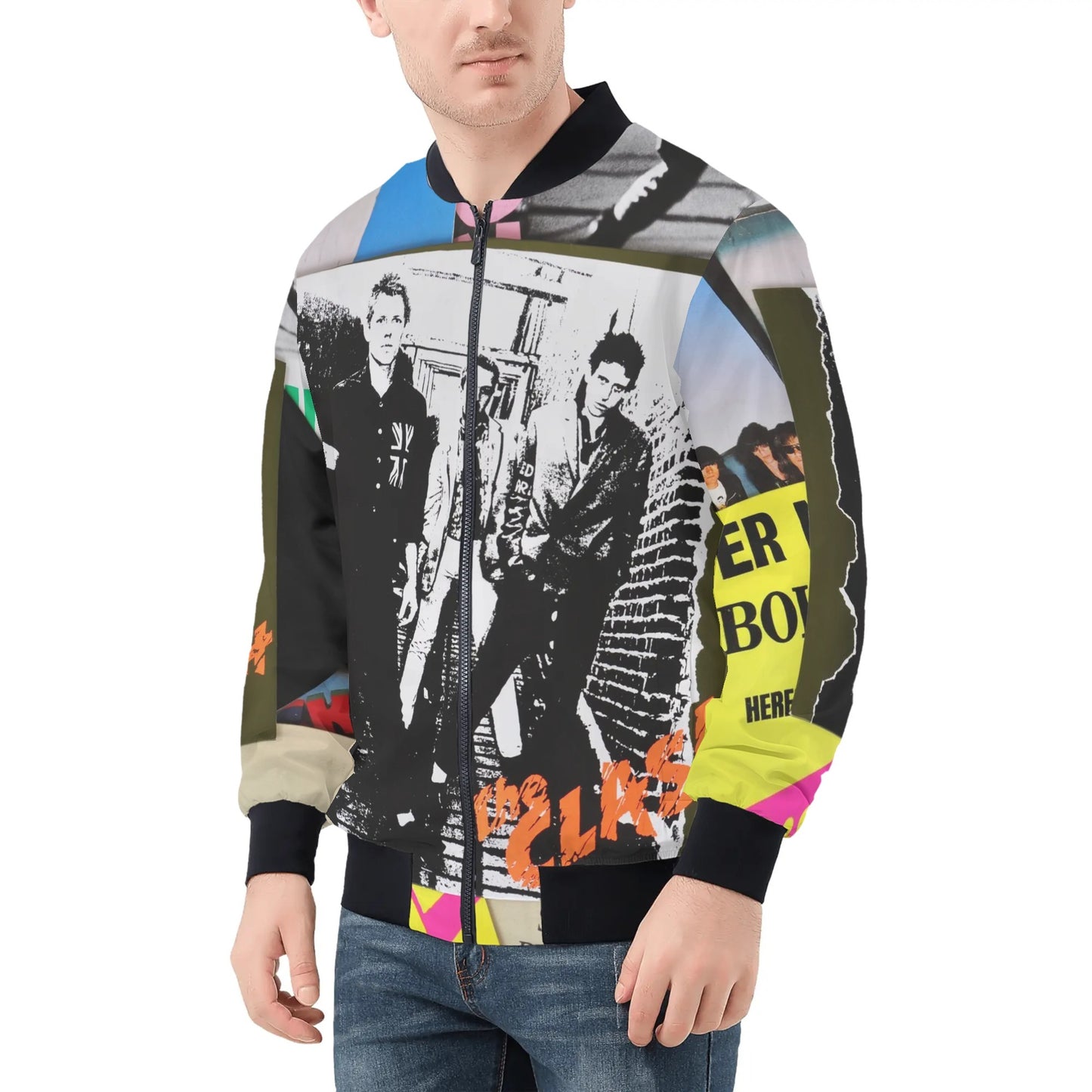 Punk Rock Bomber Jacket | The Clash