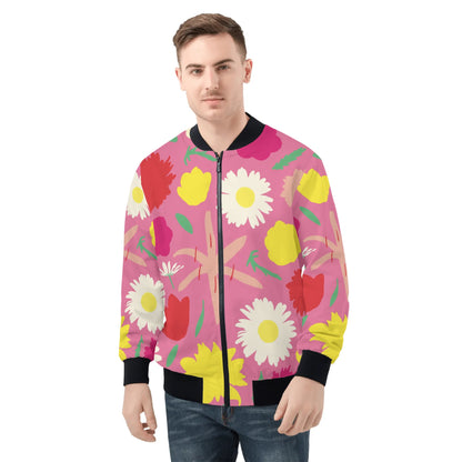 Daisy Flowers Bomber Jacket