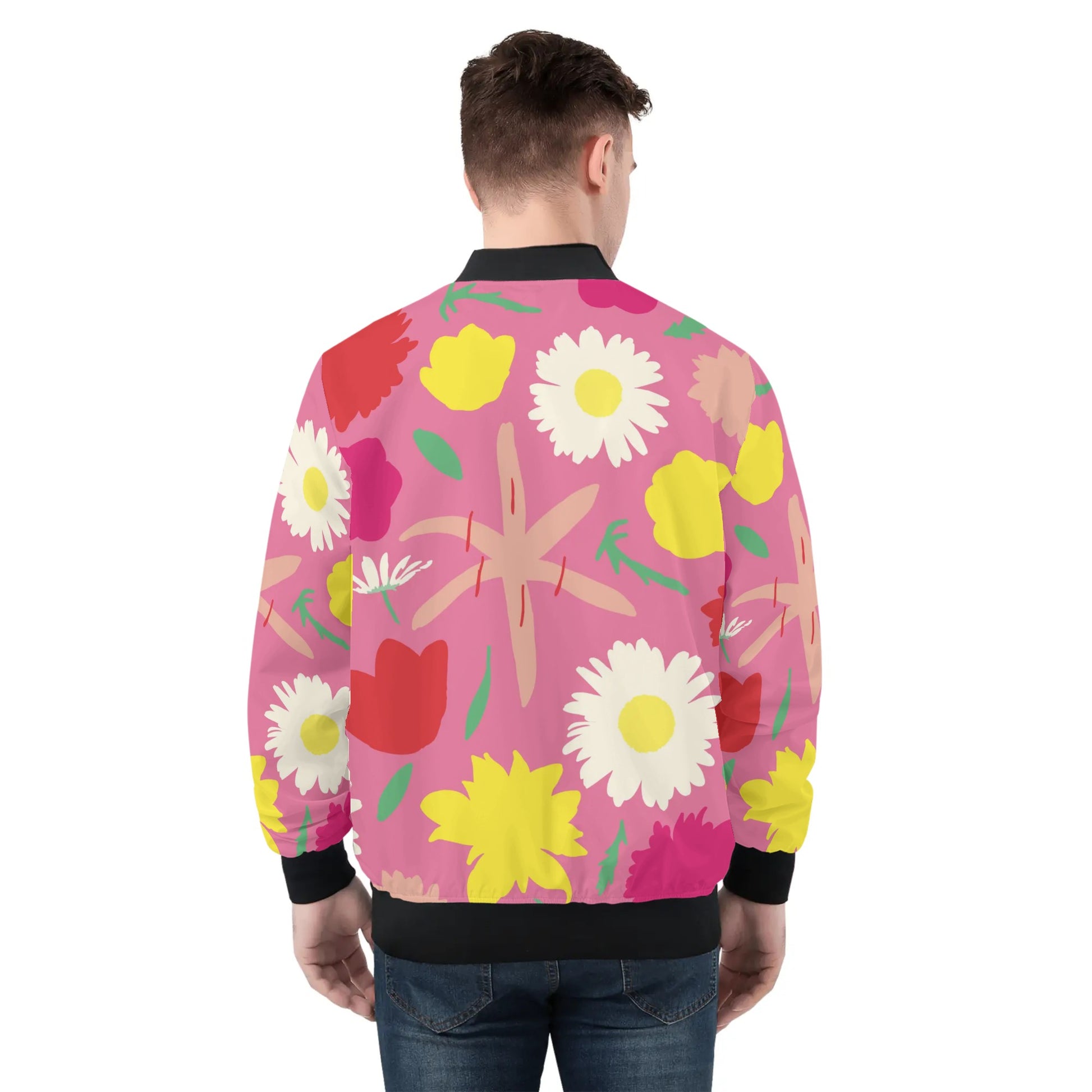 Daisy Flowers Bomber Jacket