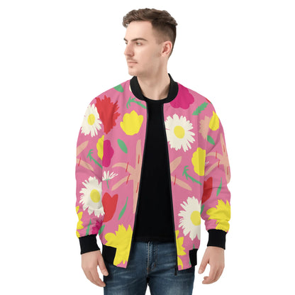 Daisy Flowers Bomber Jacket