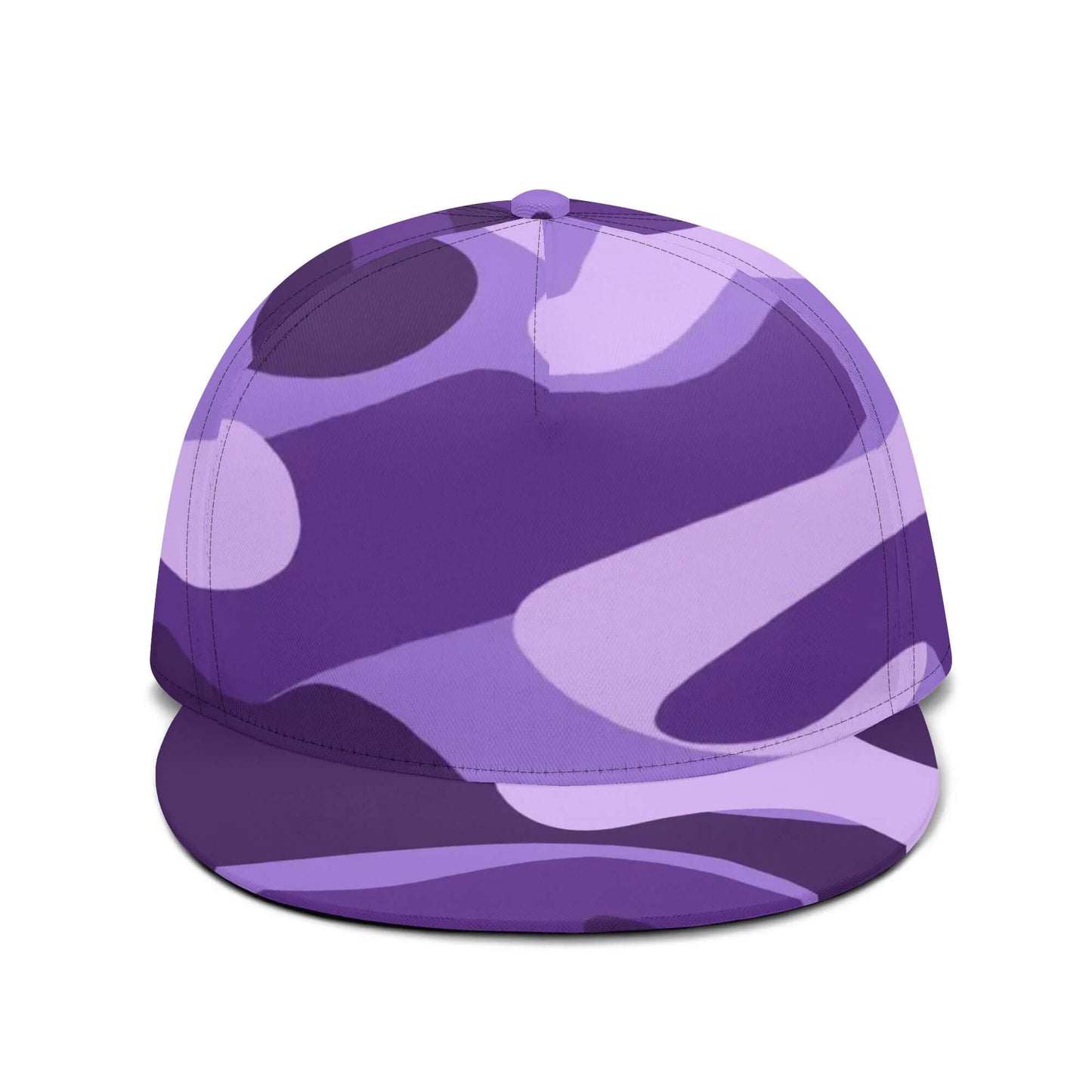 Purple Grape & Mauve Camo Snapback