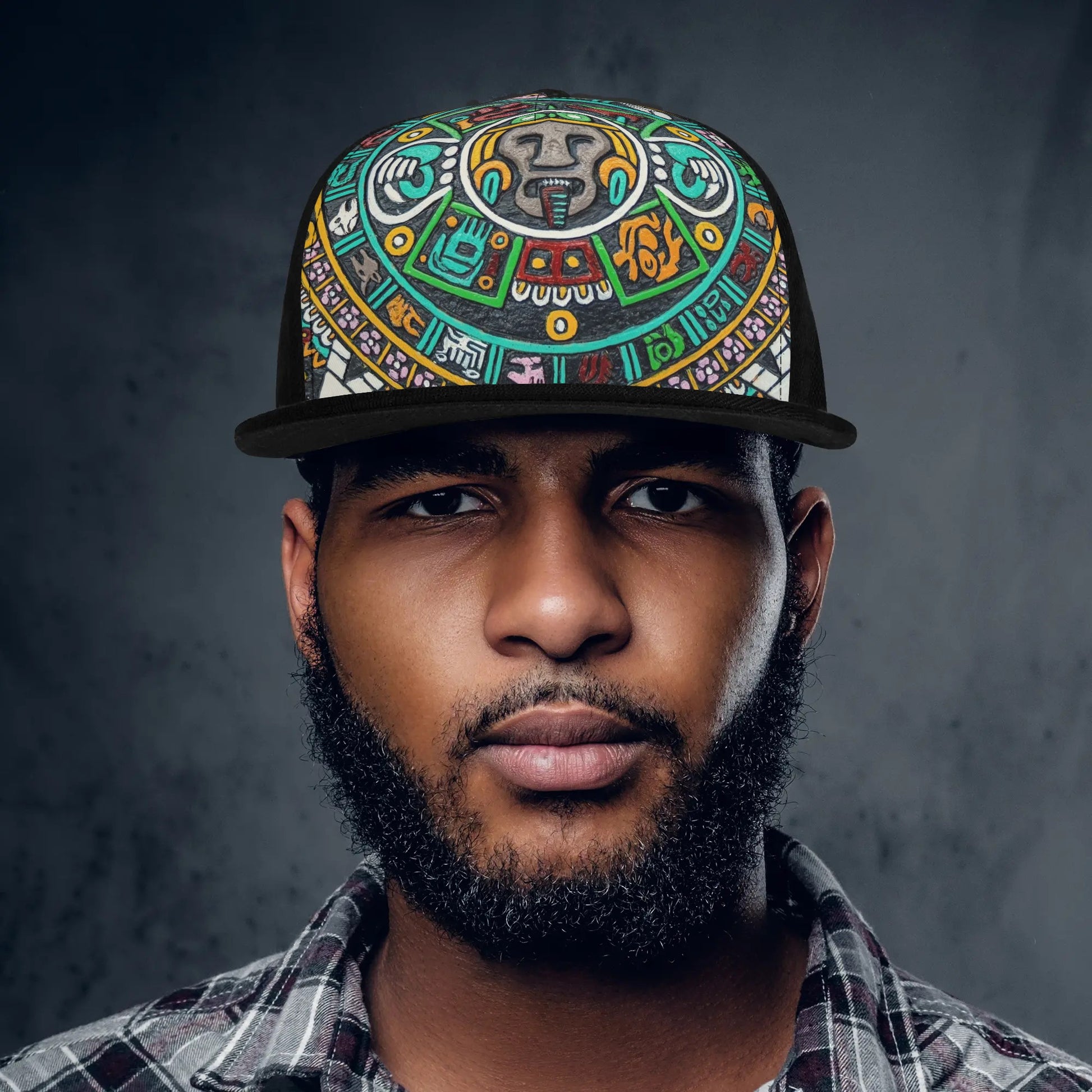 Mayan Calendar Hip-Hop Hat