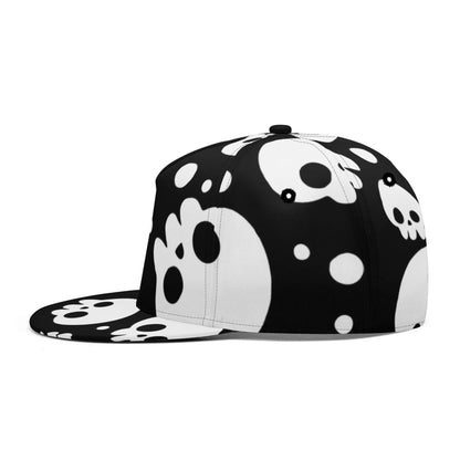 Black & White Skulls Snapback