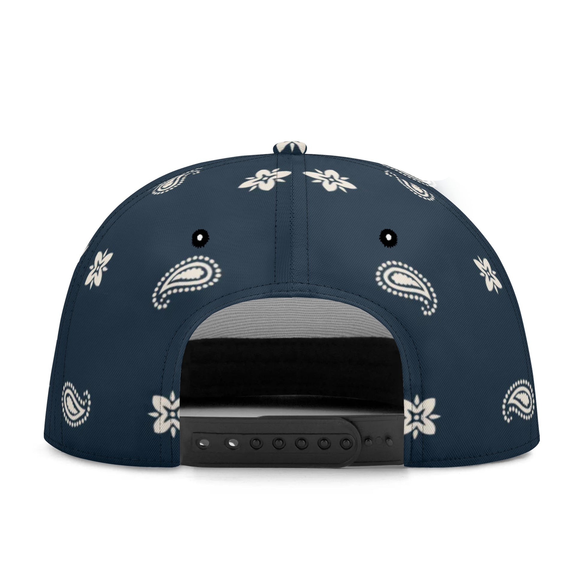 Midnight Blue Paisley Snapback