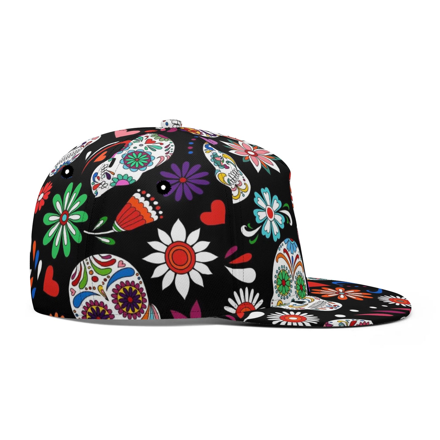 Day Of The Dead Sugar Skull Snapback