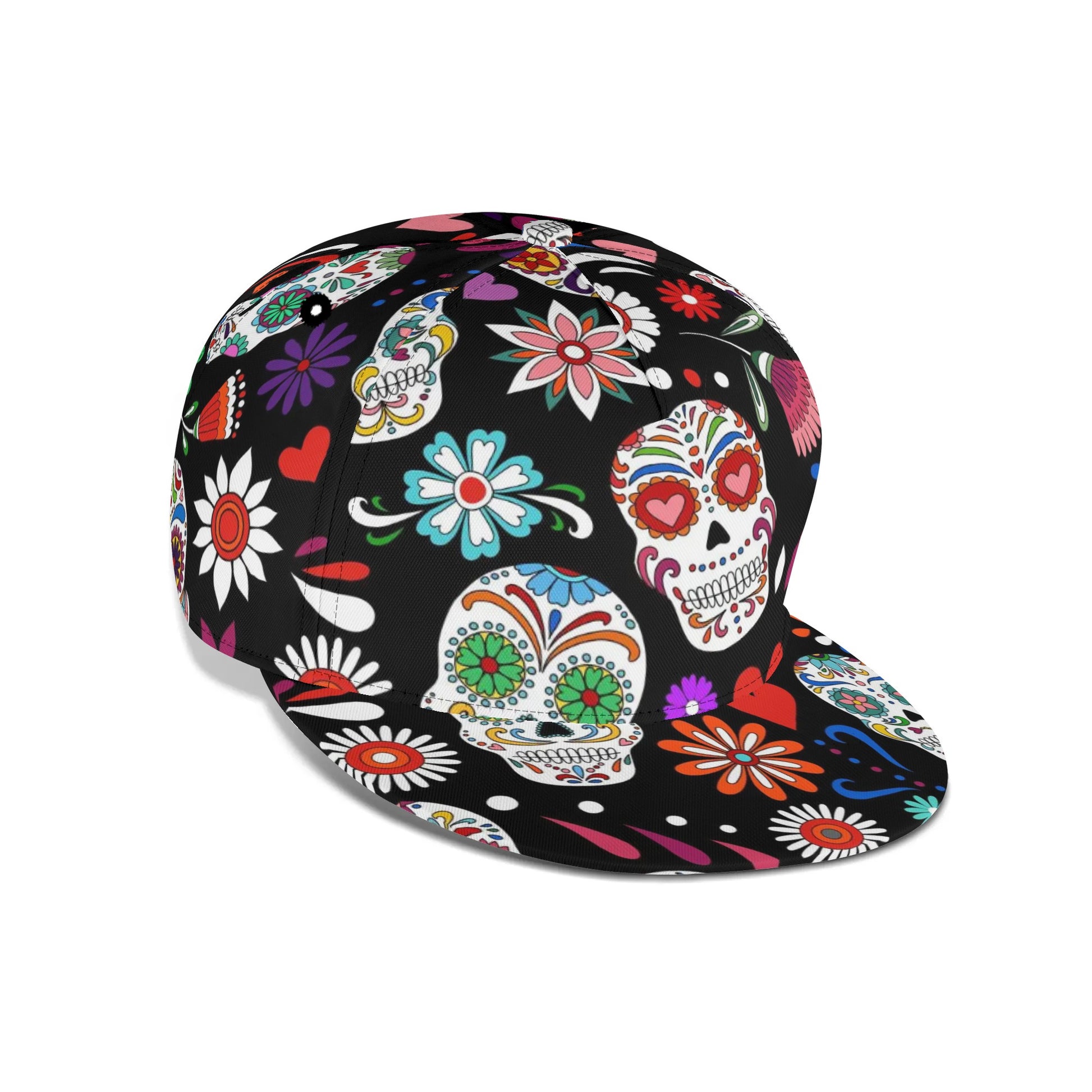 Day Of The Dead Sugar Skull Snapback