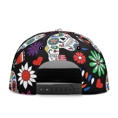 Day Of The Dead Sugar Skull Snapback