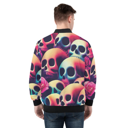 Skulls & Roses Bomber Jacket