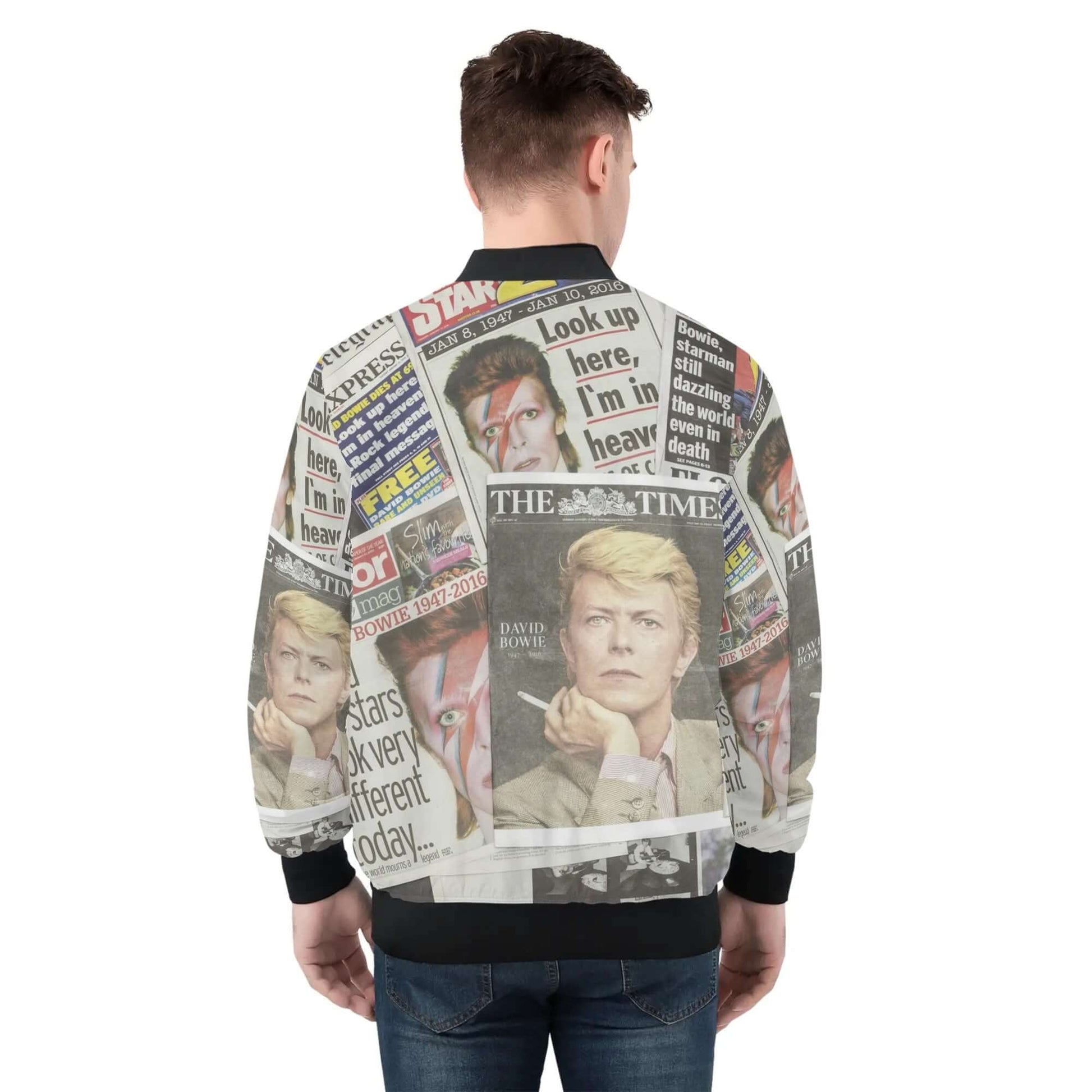 David Bowie Jacket | Unisex Bomber