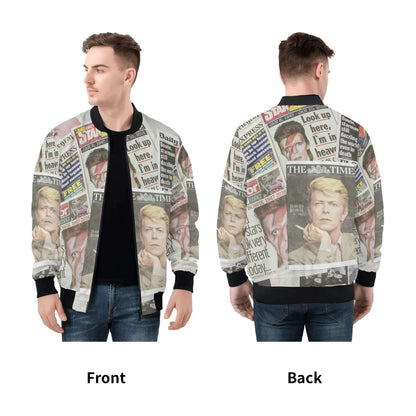 David Bowie Jacket | Unisex Bomber