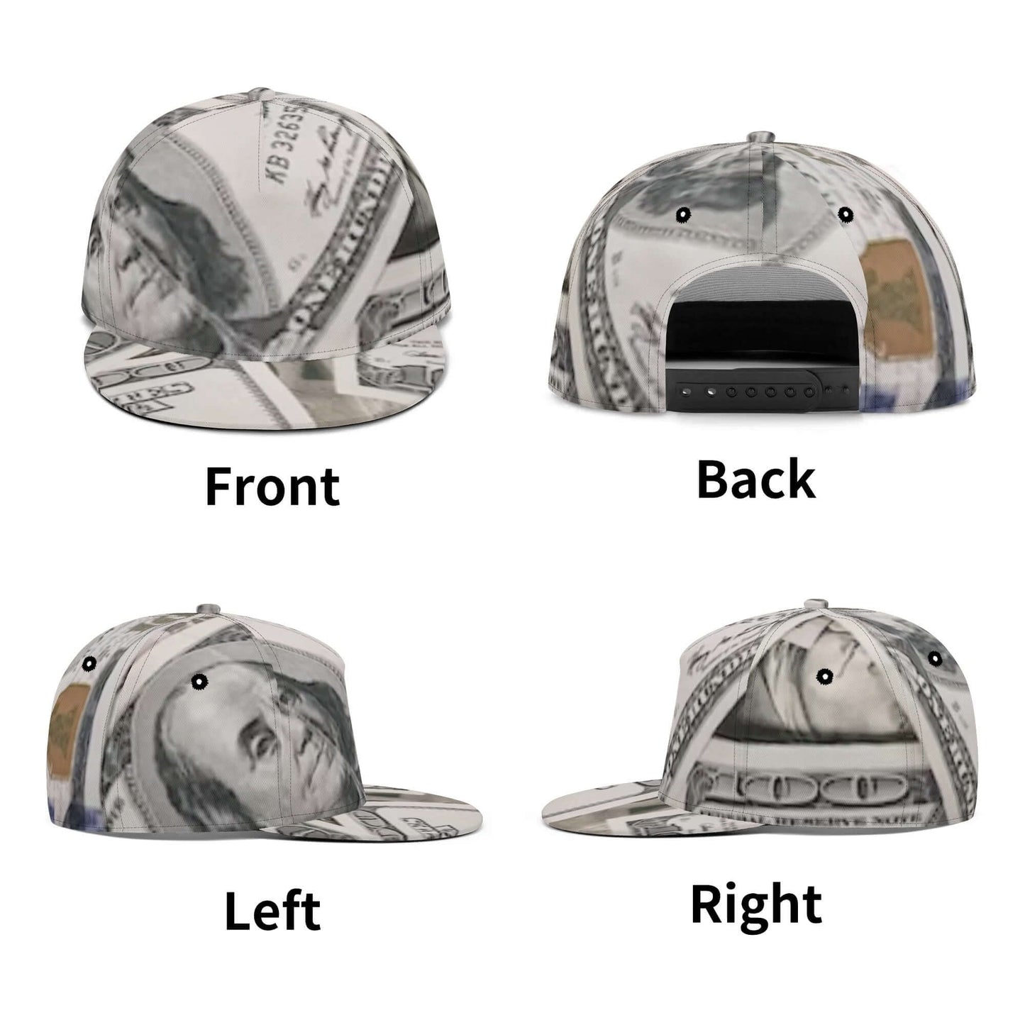 Green Dollars Classic Snapback