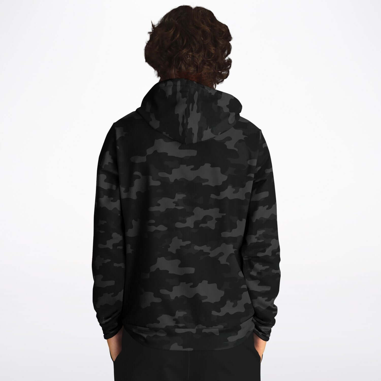 Military Black Camo Hoodie | Unisex