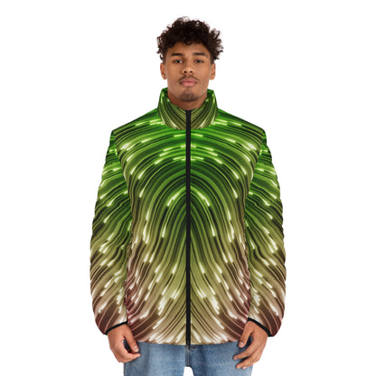 Puffer Jacket | Neon Flow